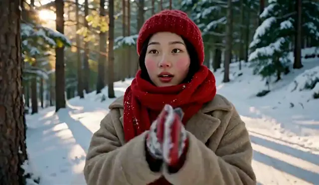 A snowflake smile: extending both ends