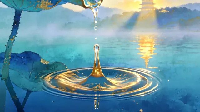 The goddess of West Lake (first and last frames)